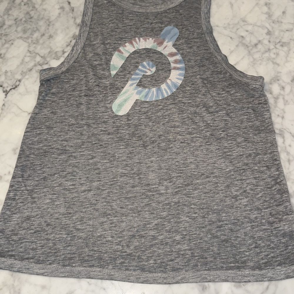 PELOTON GREY TIE DYE TANK TOP SMALL - Picture 4 of 5